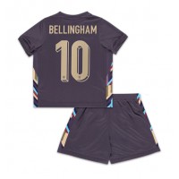 England Jude Bellingham #10 Bortedraktsett Barn EM 2024 Kortermet (+ Korte bukser)